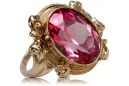 Ring Vintage Jewlery Ruby Original Vintage 14K Rose Gold vrc100r